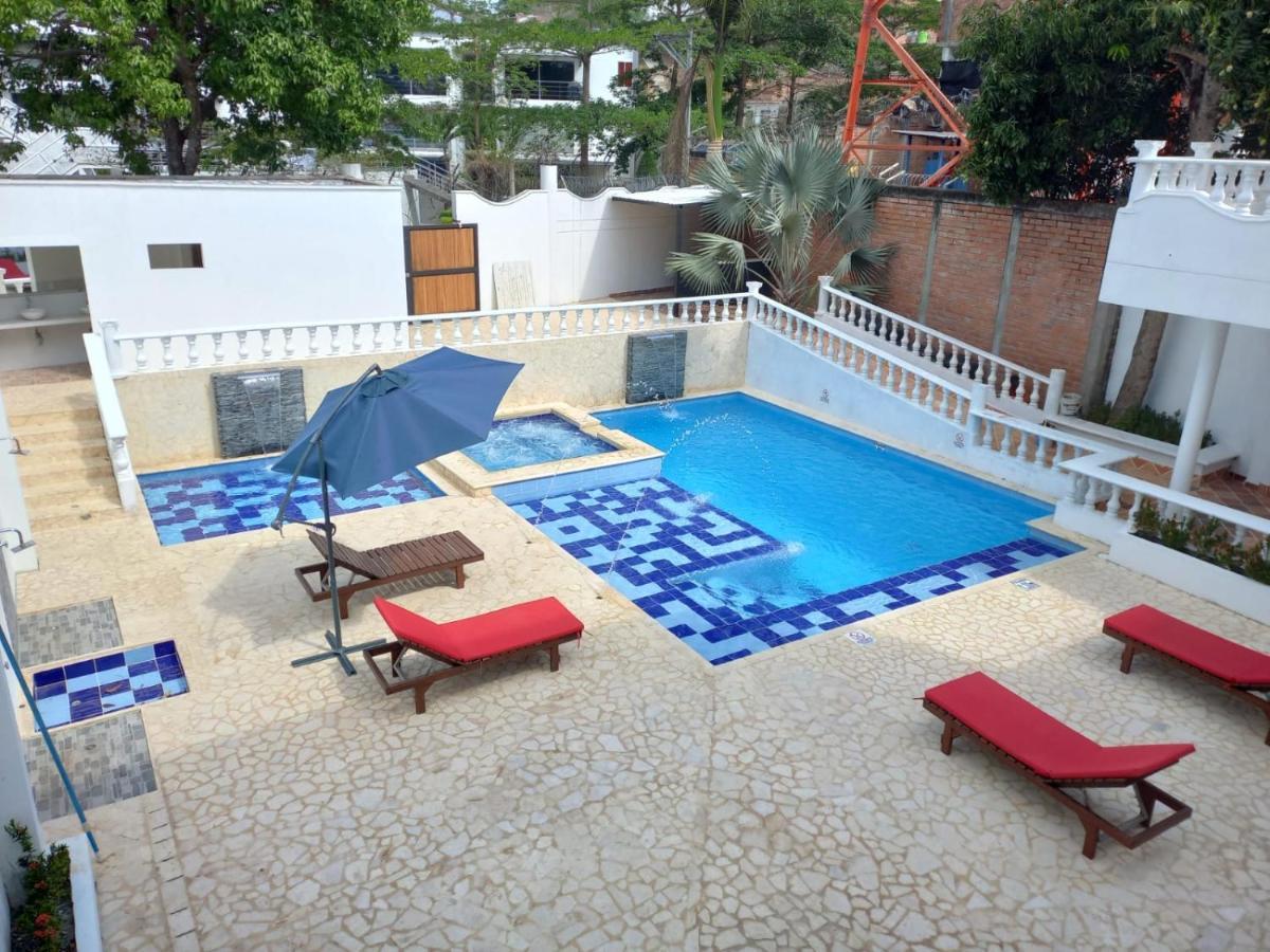 Hotel Santa Fe Del Parque Santa Fe de Antioquia Exteriör bild