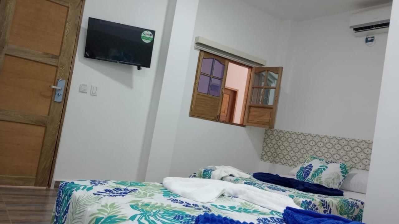 Hotel Santa Fe Del Parque Santa Fe de Antioquia Exteriör bild