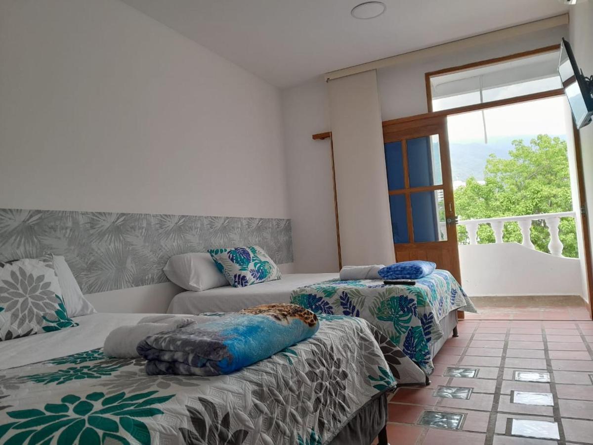 Hotel Santa Fe Del Parque Santa Fe de Antioquia Exteriör bild